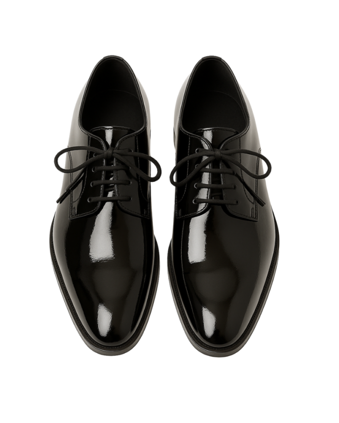 Black Export Surplus Glossy Formal Shoes