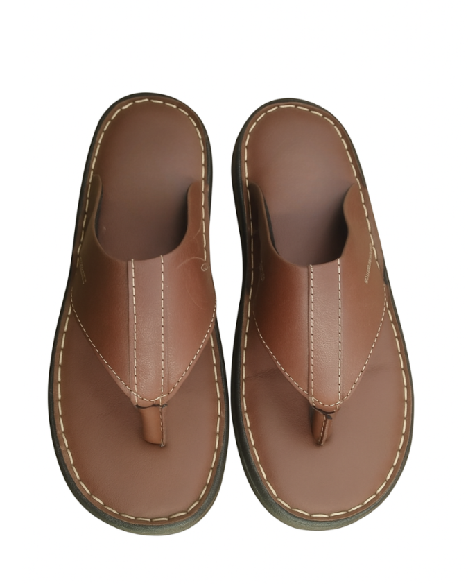 Men Brown V Chappal
